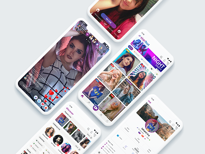 Starhut-A live streaming and entertainment platform app design