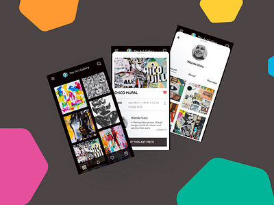 Art Gallery App android app app design art art gallery design uidesign uiux uiuxdesign ux