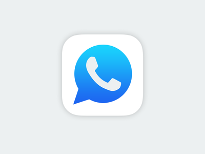 Facebook + WhatsApp facebook flat icon ios7 iphone messenger whatsapp