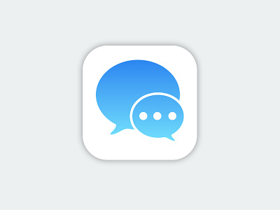 iMessage Icon | iOS8 apple imessage ios