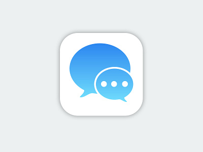 iMessage Icon | iOS8 apple imessage ios