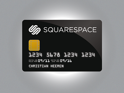 Squarespace Credit Card