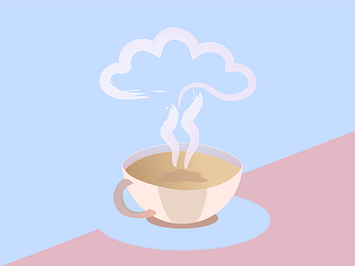 Illustration coffee design illustration ui