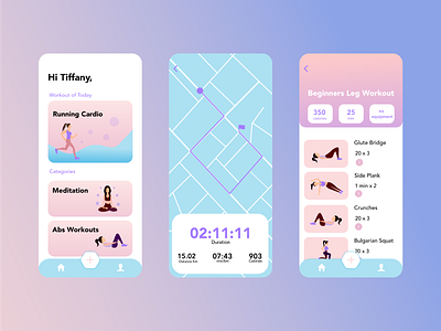 Fitness App Concept