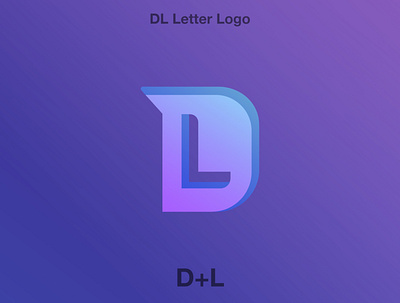 DL letter logo brand logo branding clean concept design digital dl logo dribbble flat graphic design icon illustration illustrator lettering logo logo design logotype minimal typography vector