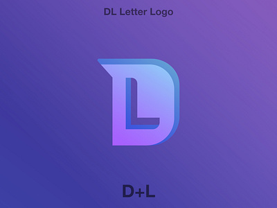 DL letter logo