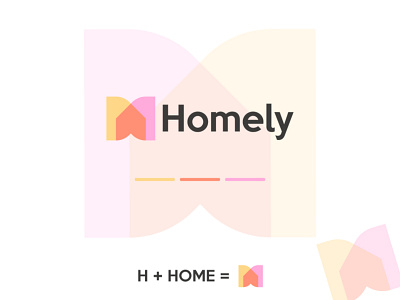 homely logo branding clean clean design design digital dribbble flat graphic design graphic design logo icon illustration illustrator lettering logo logo design concept logotype logotypedesign minimal typography vector