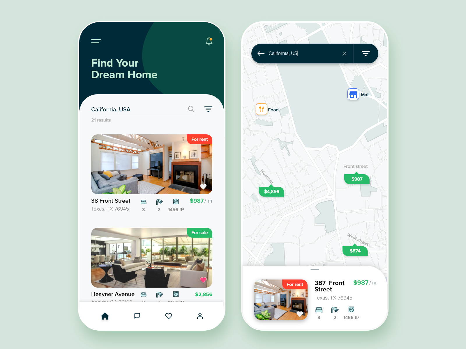 Real Estate Mobile App UI UX Design By Ashley Technologies On Dribbble