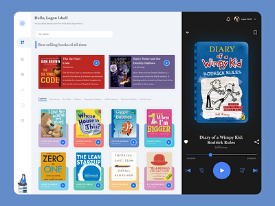 Audio eBooks Dashboard