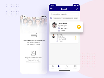 Swipe Hire Mobile app for Job Seeker and Employer app clean mobie mobile app mobile app design mobile application mobile design mobile ui ui uiux user experience user interface design userinterface