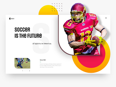 Sports/Soccer creative web page adobe photoshop cc adobe xd clean creative creativity design football football club game sports sports design ui user experience user experience design user experience designer user experience ux user interface user interface design userinterface