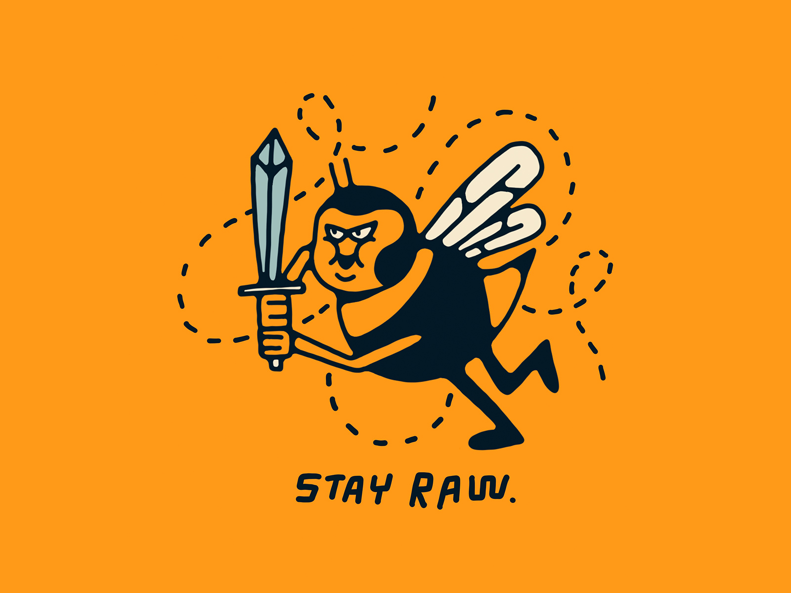 Ulvade Bee Warrior by Dalton Satterfield on Dribbble