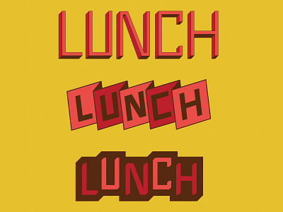 Lunch Wordmarks