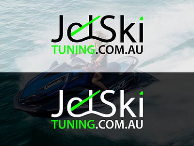 JETSKI design logo