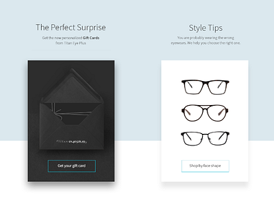 Titan Eye Plus Website Pitch brand company design e commerce eyewear interface pitch redesign sunglasses ui ux website