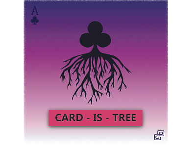 Card Is Tree design icon illustration vector