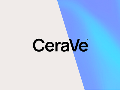 CeraVe brand identity branding concept design gradients logo minimal minimalist modern pharmaceutical self care skin care skincare skincare logo