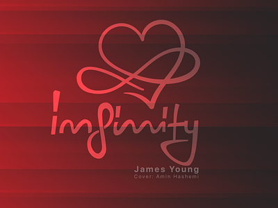 Infinity Love cover flat logo love typography