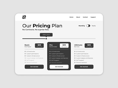 Pricing app daily ui design graphic design mobile app mobile design product design ui ux