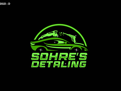 Car detailing logo