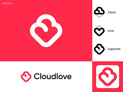 Cloudlove logo design