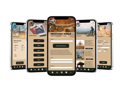 Megalithic World Travel App