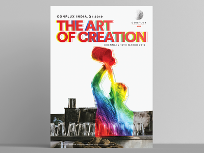 Conflux India - The Art of Creation amazon conflux india design poster poster art poster design