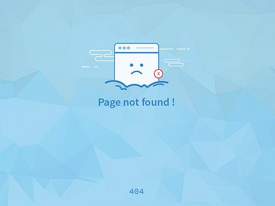 Daily UI #008 - 404 Error Page