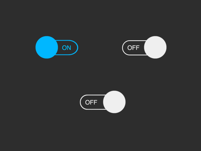 Daily UI #15 - Switch On/Off