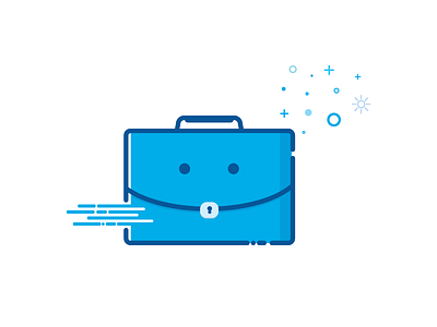 Briefcase Icon briefcase icon illustration mbe