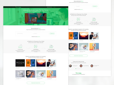 Redesign For A Brand clean redesign ui ux webdesign