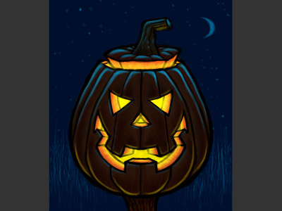 Jack O' Lantern Pumpkin Cartoon Character Sketch art cartooning drawing halloween illustration pumpkin sketch