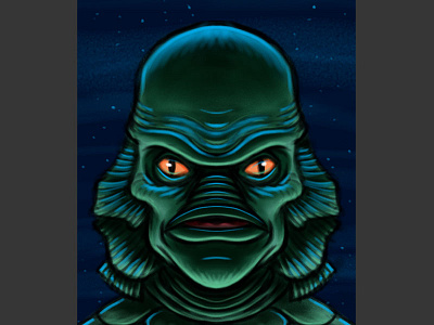 Creature From The Black Lagoon Cartoon Character