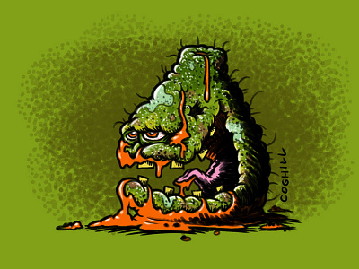 "Pathetic Papaya" Cartoon Character Sketch