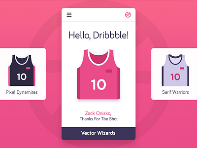 Hello, Dribbble!