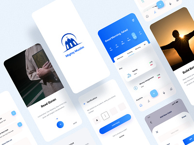 Mighty Muslim-App design