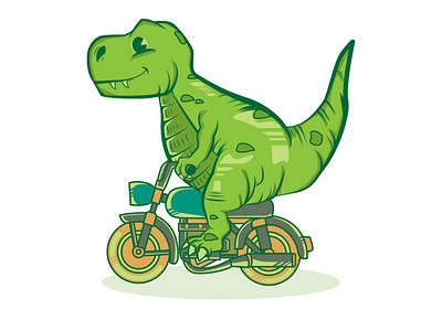 Creative Kaiju - T-Rex Illustration animal illustration branding design dinosaur graphic design icon illustration logo minimal t rex unlimited design unlimited graphic design vector