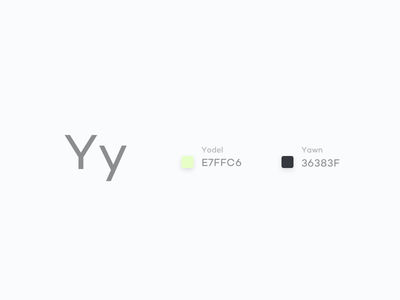#Typehue Week 25: Y