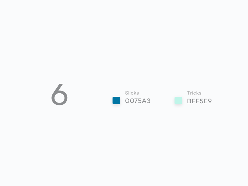 #Typehue Week 33: 6 weekly typography typehue type numbers lettering inspiration design creative colour challenge 6