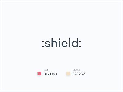 #Typehue Emoji Week 1: Shield emoji shield typehue