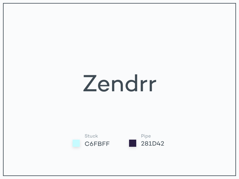 #Typehue Brandom Week 3: Zendrr two edition typehue brandom zendrr