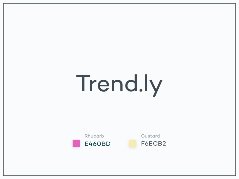 #Typehue Brandom Week 6: Trend.ly trendly brandom typehue