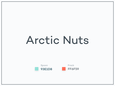 #Typehue Brandom Week 7: Arctic Nuts