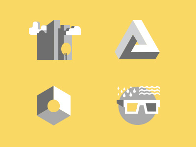 Icon set for ongoing project.