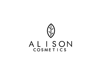 alison cosmetics design logo