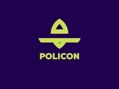 Policon branding design logo