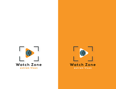 Watch Zone logo Design branding camera logo icon base logo minimal