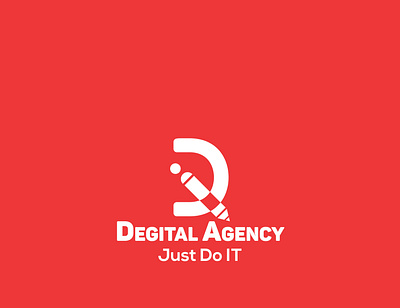 DIGITAL AGENCY LOGO branding icon base logo minimal vector