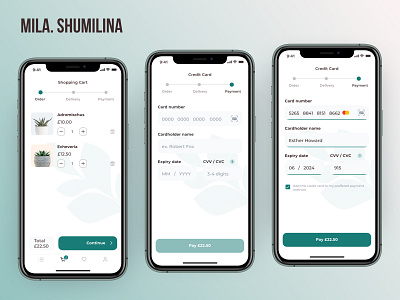 Credit card checkout form app app design checkout credit card design interface design mobile ui ux