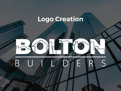 Bolton Builders Logo Design branding design graphic design icon logo typography vector